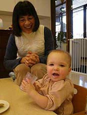 Infant care and toddler care at Montessori schools